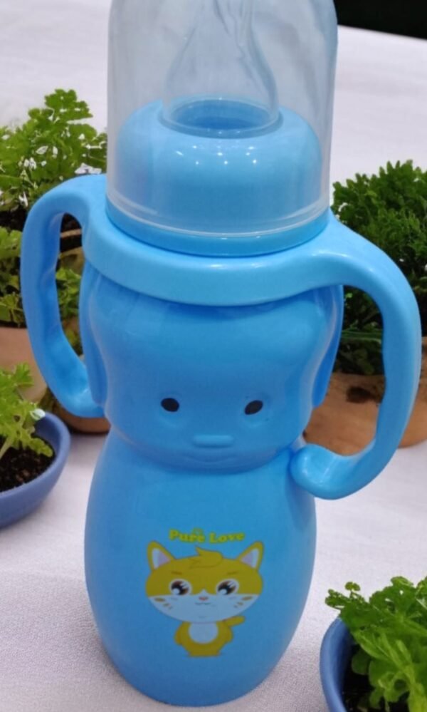 Pure Love Feeding Bottle - 280m/9oz | Feeding Bottle with handle & Exciting Shape! - Image 3