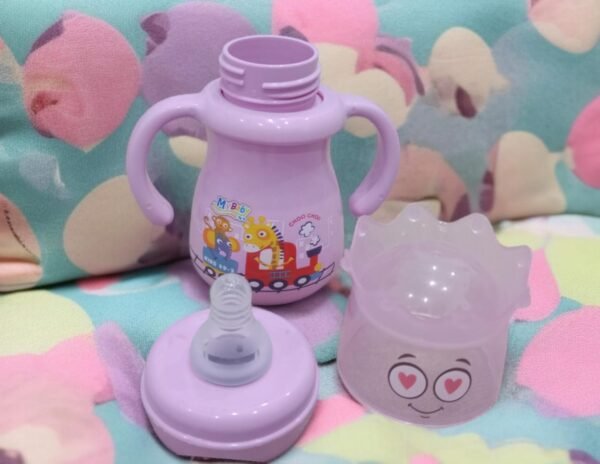 Regular Neck Feeding Bottle With handle | My Baby Feeder Best For one year Plus baby - Image 2
