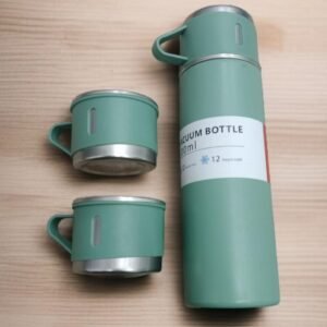 Double Layer Stainless Steel vacum Thermos Flask- 500ml | Hot And Cold Vacuum Flask set