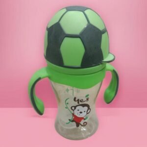 Yes Baby Football Head Feeder 240ml |  Contra Colic Wide Neck Feeding Bottle BPA Free