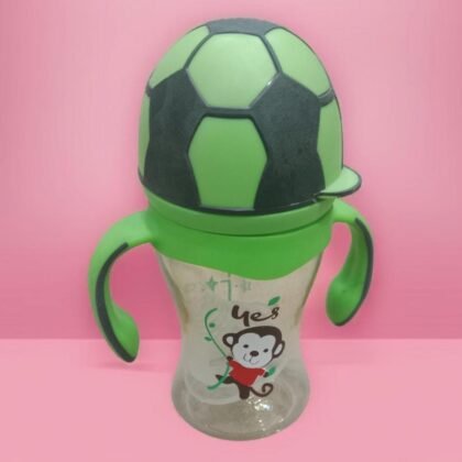 Yes Baby Football Head Feeder 240ml | Contra Colic Wide Neck Feeding Bottle BPA Free