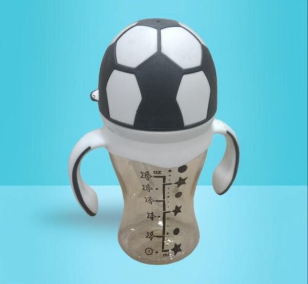 Yes Baby Football Head Feeder 240ml |  Contra Colic Wide Neck Feeding Bottle BPA Free - Image 4
