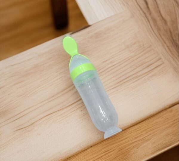 Baby Silicon Spoon Feeder for Cerelac Feeding | Best Feeder for Feeding - Image 3
