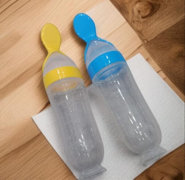 Baby Silicon Spoon Feeder for Cerelac Feeding | Best Feeder for Feeding - Image 4