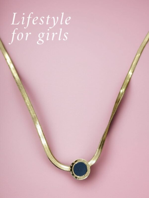 Best Necklace for Girls | Vintage Elegance Charms Snake Bone Chain Choker Necklaces Pendants for Women