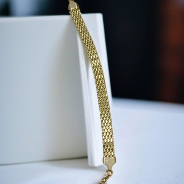 Stainless Steel Plain Cartier Bangle or Bracelet for Women | Original Golden Bracelet - Image 2