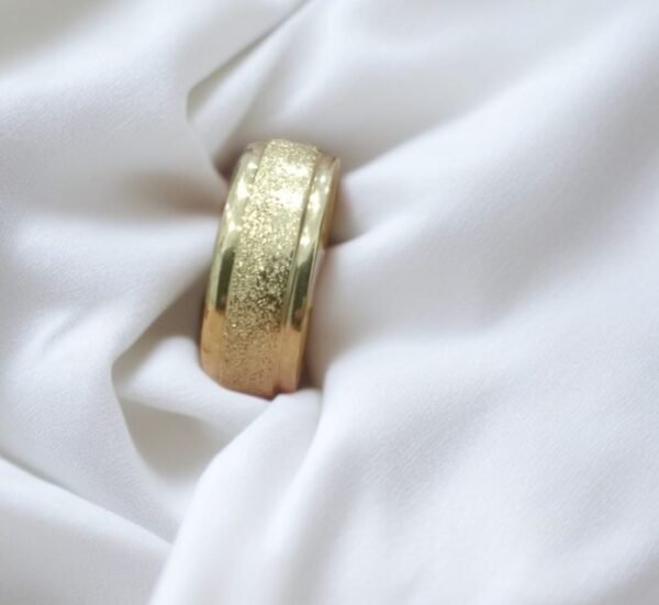 Golden Color Ring for Women | High Quality Gold Matte Color Ring