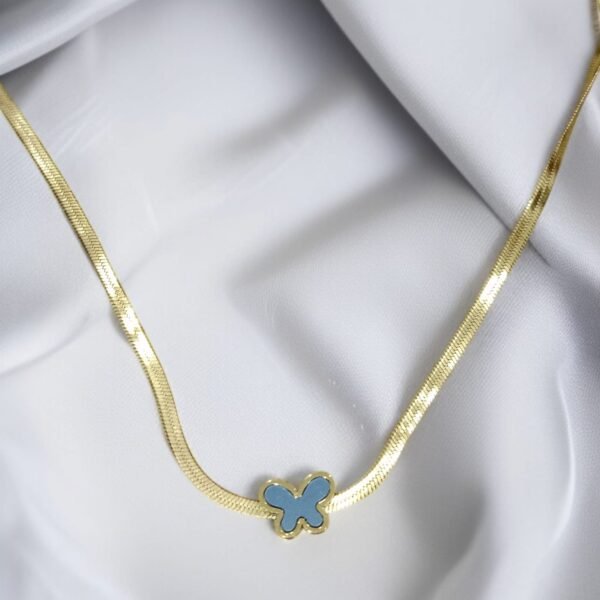Butterfly Necklace for Women | Luxury Original Golden Color - Image 3