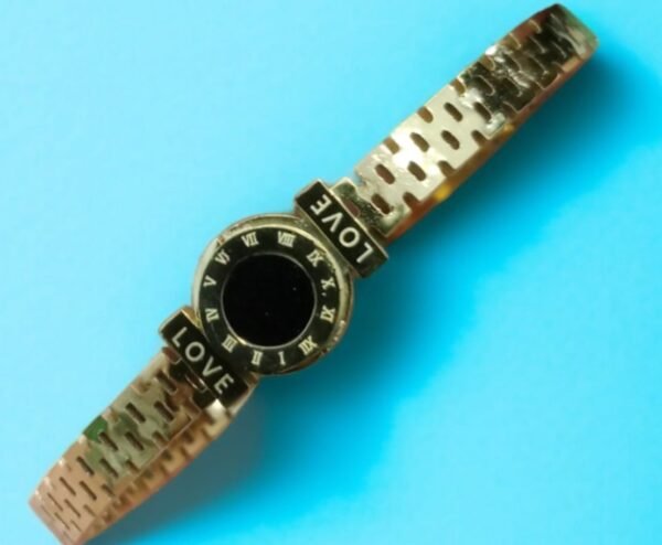 Love letter rose gold chain bracelet bangle | Titanium stainless steel - Image 3
