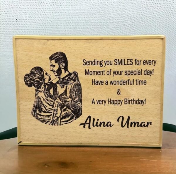 Customised Wooden Shield print your design - Image 8