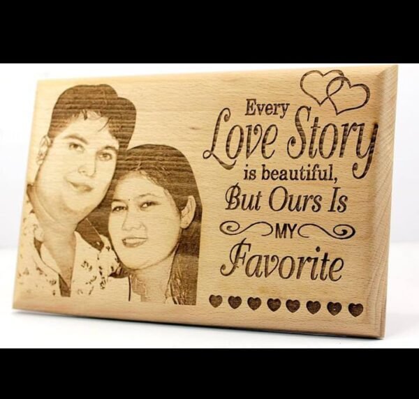 Customised Wooden Shield print your design - Image 2