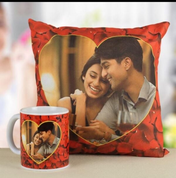 Customised Simple Cushion or Mug and Card - Image 3