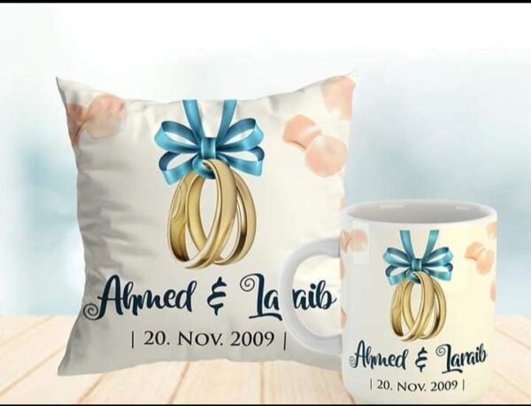 Customised Simple Cushion or Mug and Card - Image 2