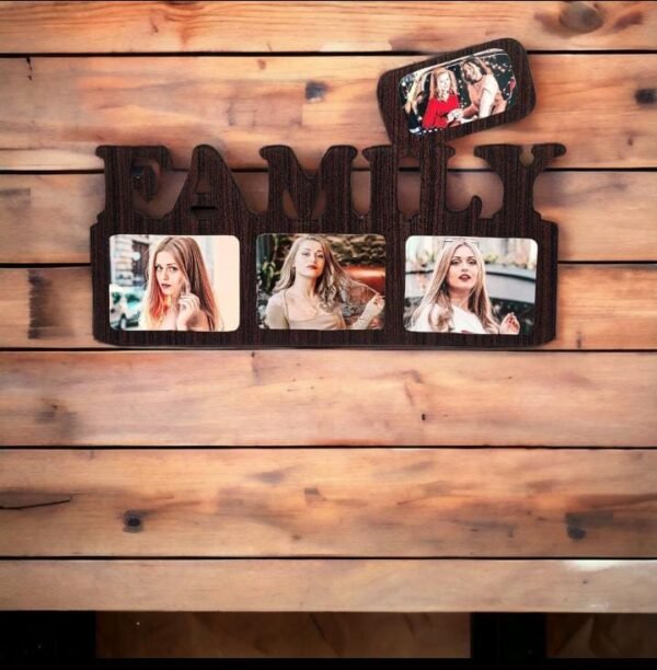 Customised MDF Frame for Family 16 by 16 Inches - Image 3