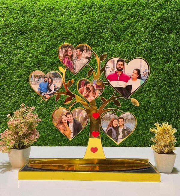 Customised MDF Golden Cutout Frame - Image 2