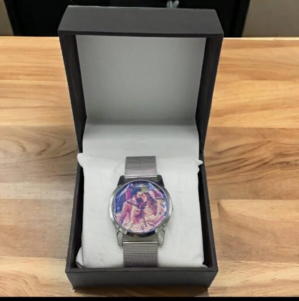 Customised Metal Watch with Box - Image 2