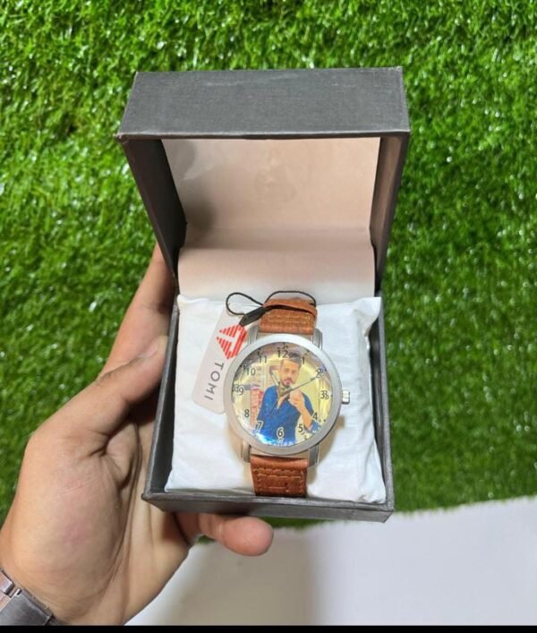 Customised Leather Watch with Box
