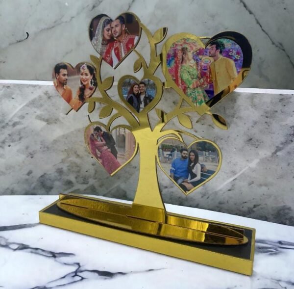 Customised MDF Golden Cutout Frame - Image 5