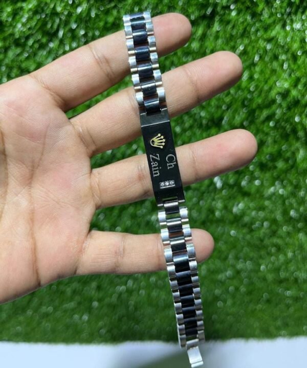 Customized Rolex Bracelet With Name - Image 2