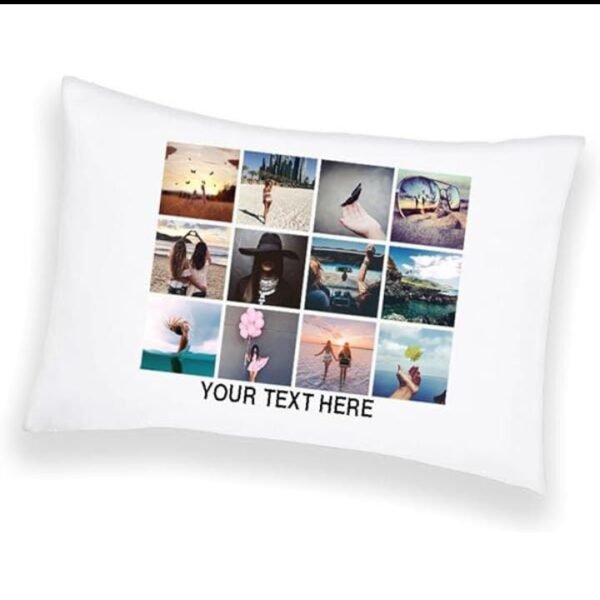 Customised Simple Print Pillow 14 by 18 - Image 2