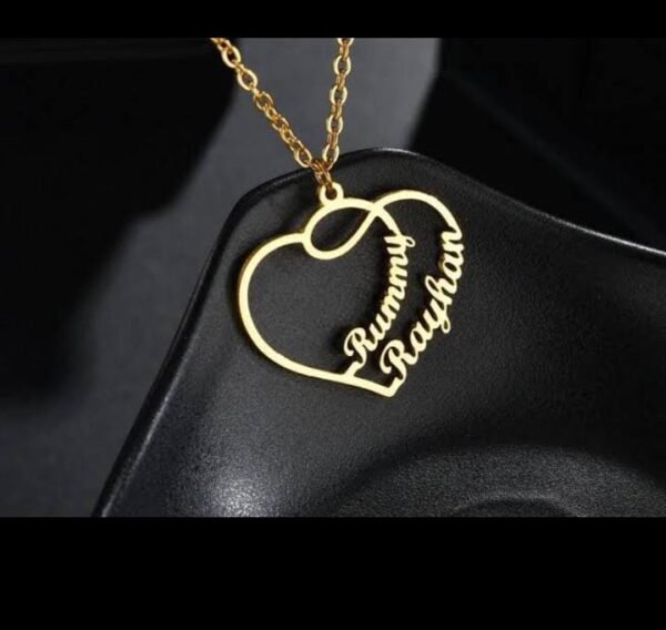 Customised Golden Locket For Gift - Image 6