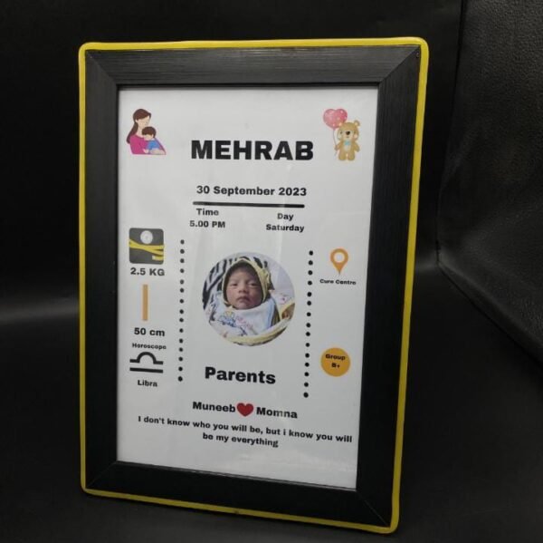 Customised Neon frame With Lights - Image 5